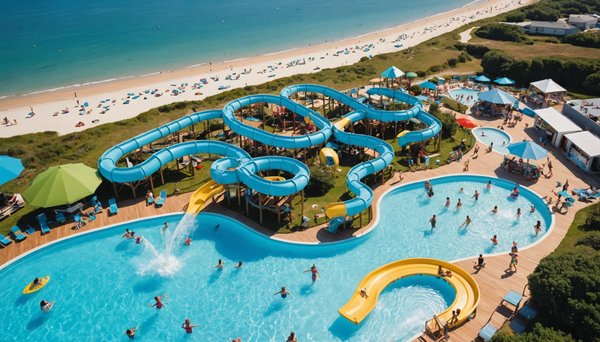 Top des campings avec parc aquatique en bretagne sud